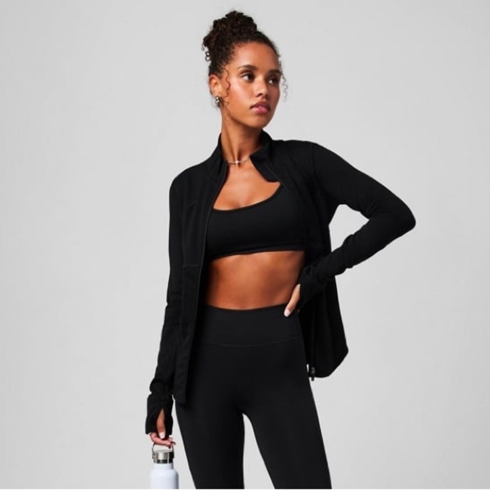 NWT Fabletics Cold Weather Full Zip sz M